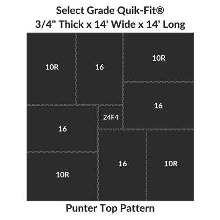 Select Grade Punter® Top Interlocking Stall Kits	
